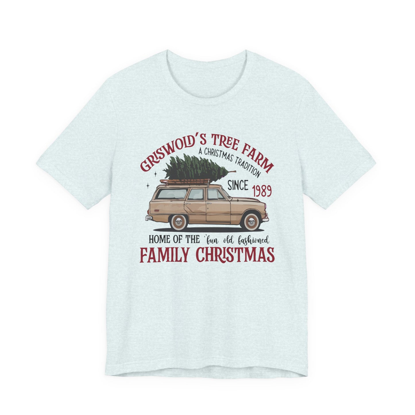 Family Christmas Tree Farm Tee, Unisex Holiday T-Shirt, Perfect for Christmas Celebrations, Gift for Tree Farmers, Cozy Holiday Vibes - Riff Raff Wear