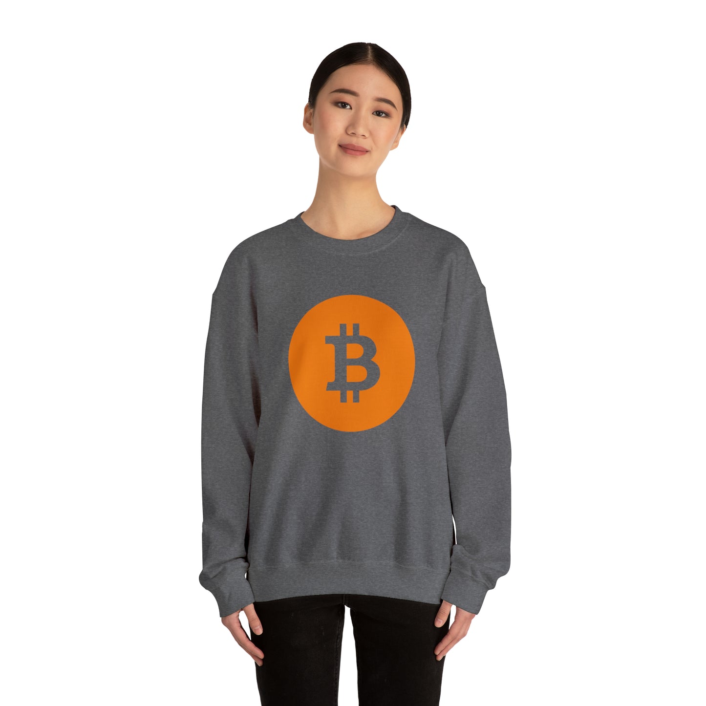 Riff Raff Wear Bitcoin Unisex Heavy Blend™ Crewneck Sweatshirt