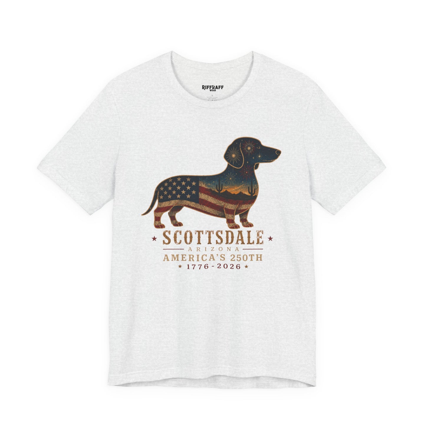 Copy of Freedom Crew Dachshund T-Shirt – Patriotic Dachshund Flag Tee