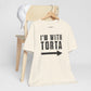 I’m With Torta Arrow Tee - Funny Family/Partner Mexican Food Shirt - Riff Rsff Wear