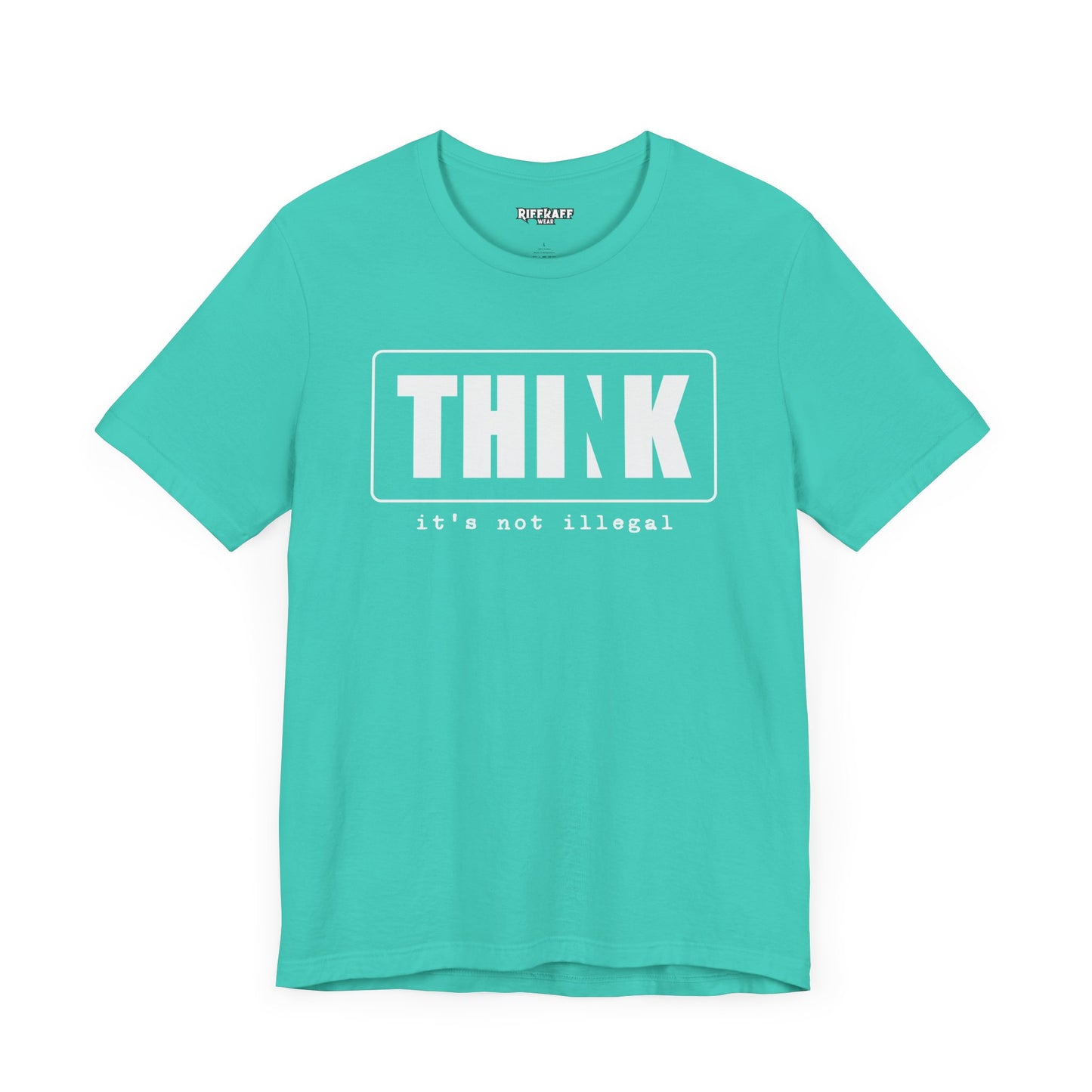 Riff Raff Wear Think 2 Unisex Jersey Short Sleeve Tee