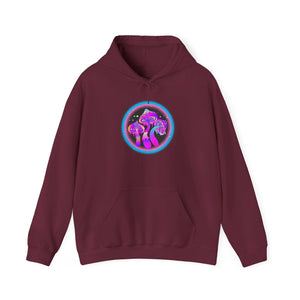 Riff Raff Wear Mushrooms Unisex Heavy Blend™ Hooded Sweatshirt