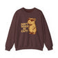 Don't Worry Be Capy! - Unisex Heavy Blend Crewneck Sweatshirt - Riff Raff Wear