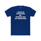 Funny Unisex Cotton Crew Tee - "I Suck at Apologies, So... Unfuck You, or Whatever" -Riff Raff Wear
