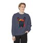 Colorful French Bulldog Sweatshirt - Unisex Garment-Dyed Design - Riff Raff Wear