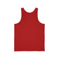 Colorful Artistic Unisex Jersey Tank - Vibrant Design for Creative Souls - Riff Raff Wear