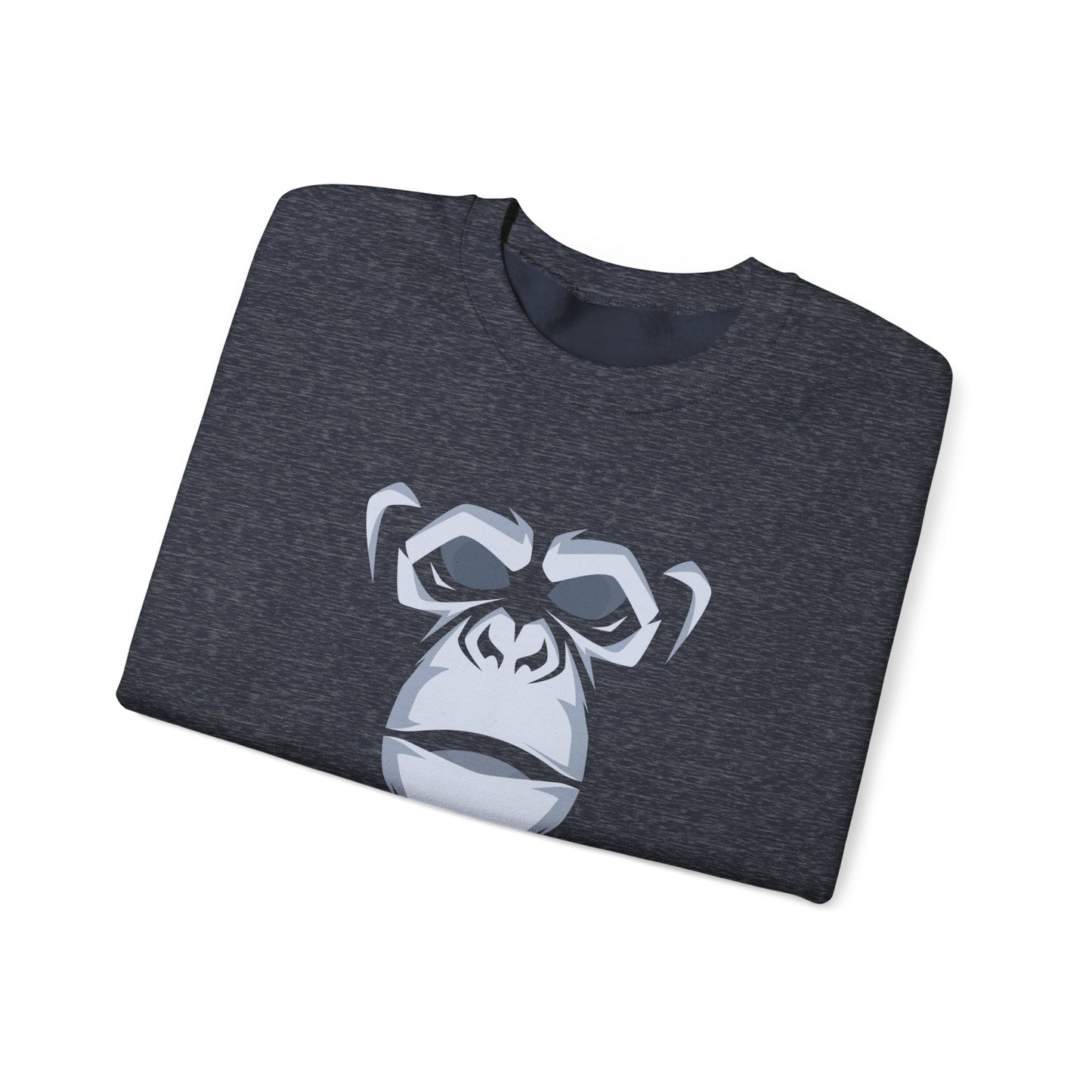 Riff Raff Wear Gorilla Face Unisex Heavy Blend™ Crewneck Sweatshirt