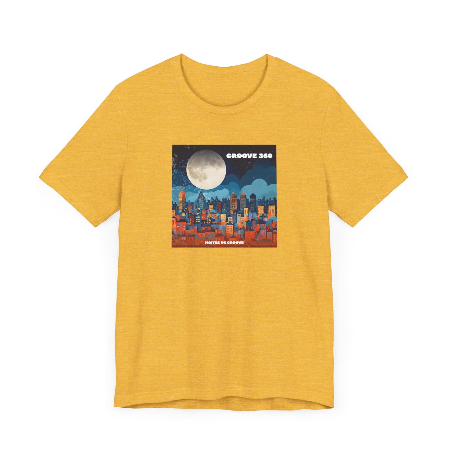 Groove 360 - Noites De Groove - Unisex Jersey Short Sleeve Tee