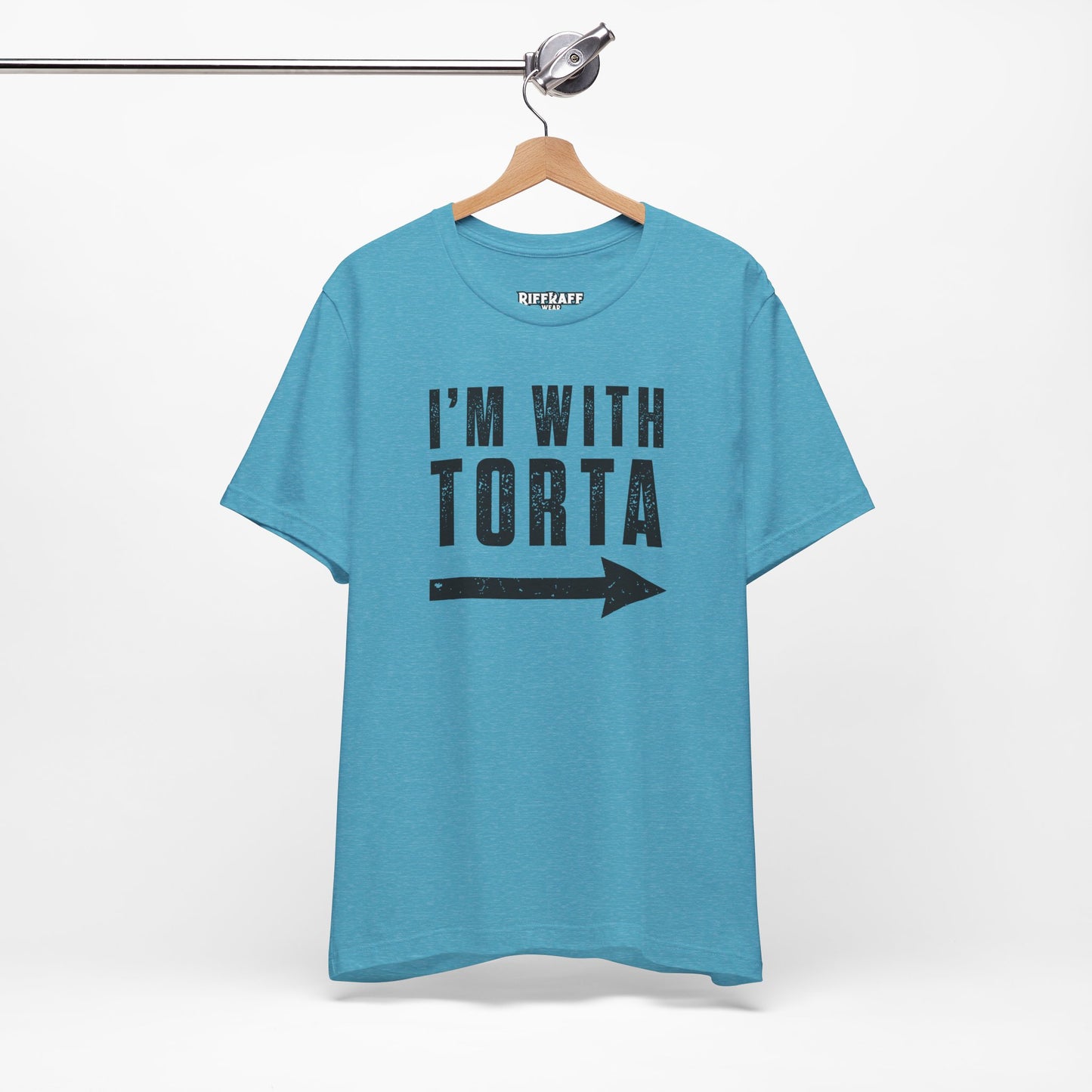 I’m With Torta Arrow Tee - Funny Family/Partner Mexican Food Shirt - Riff Rsff Wear
