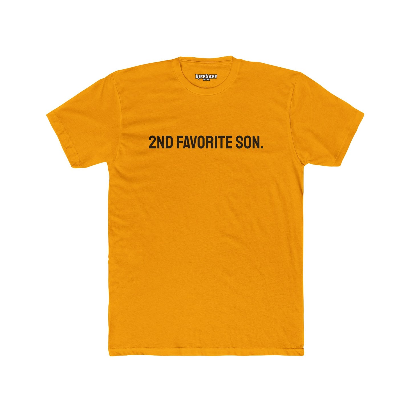 Funny Unisex Cotton Crew Tee - '2nd Favorite Son' Shirt Riff Raff Wear