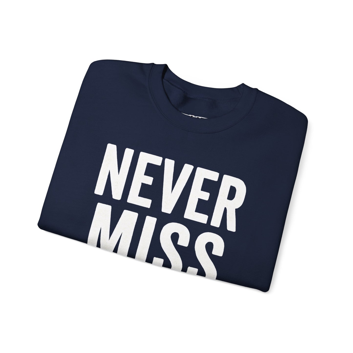 "Never Miss Monday" Crewneck Sweatshirt - REBEL REPUBLIC - Riff Raff Wear