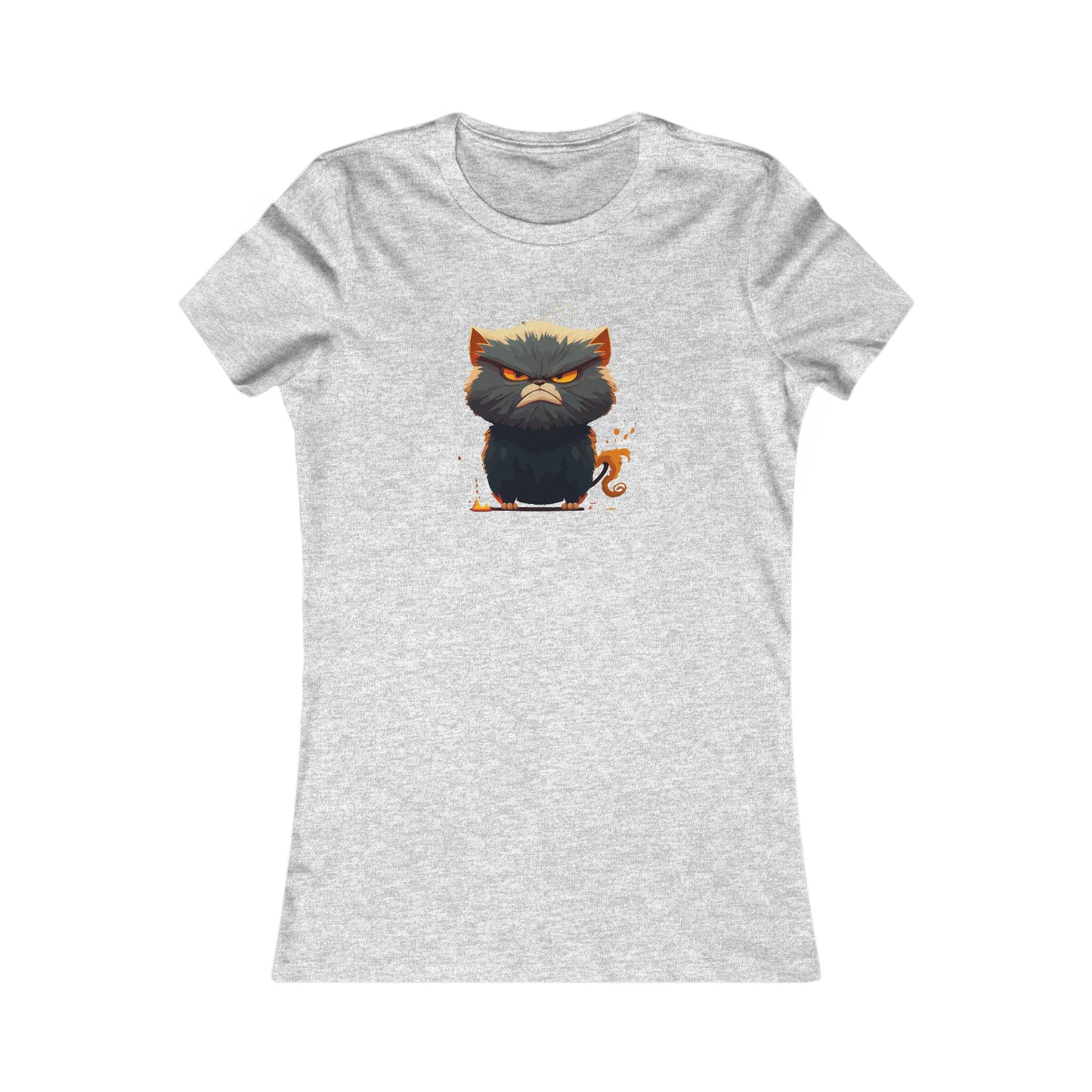 Riff Raff Wear Angry Cat Women's Favorite Tee