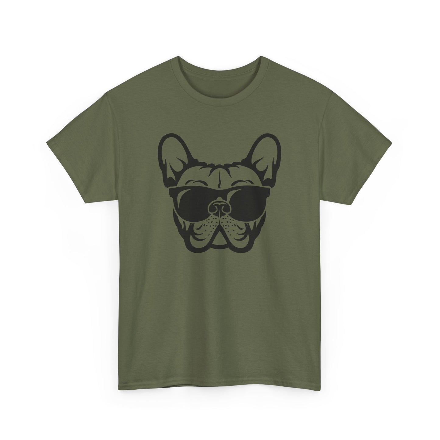 Riff Raff Wear Mr Cool Frenchie Unisex Heavy Cotton Tee