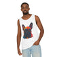 Vibrant French Bulldog Tank Top for Pet Lovers - Riff Raff Wear