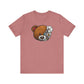 Riff Raff Wear Cyborg Bear Unisex Jersey Short Sleeve Tee