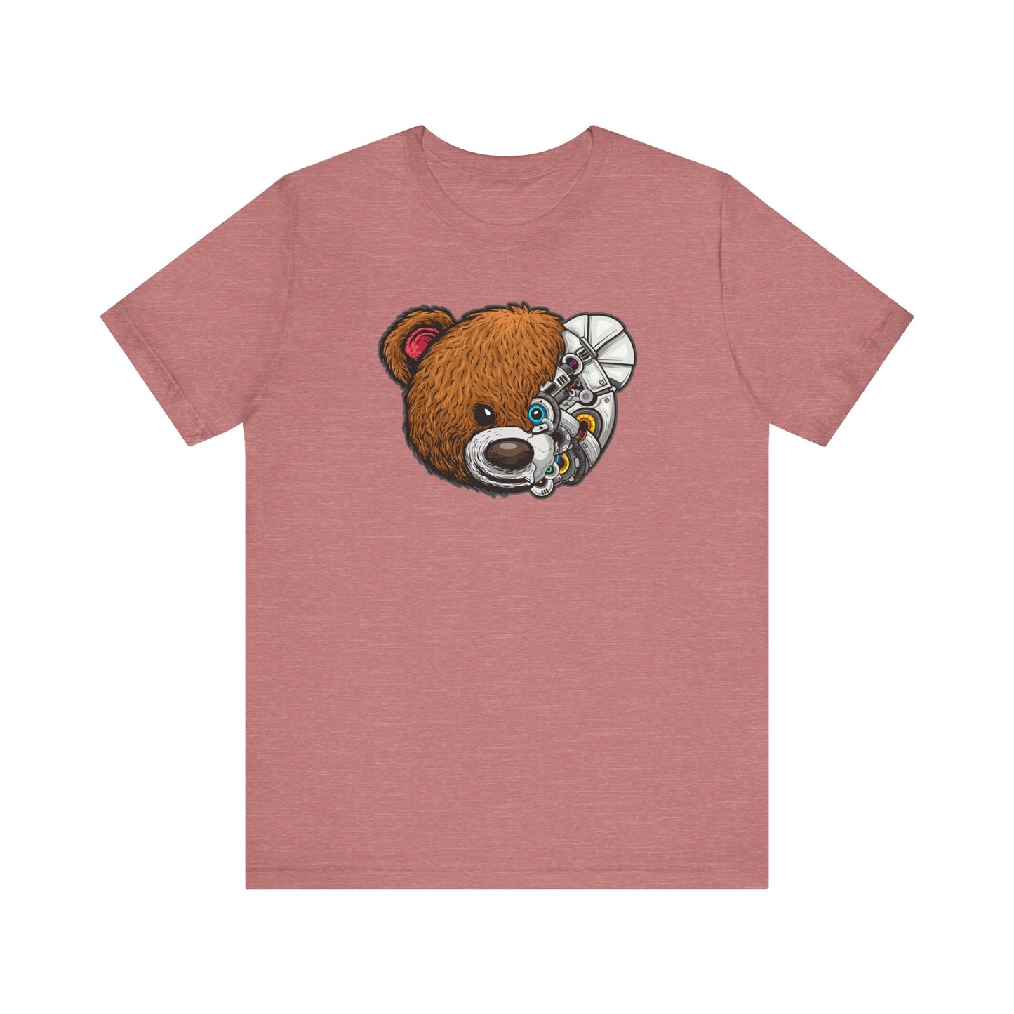 Riff Raff Wear Cyborg Bear Unisex Jersey Short Sleeve Tee