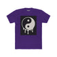 Unisex Cotton Crew Tee with Dripping Yin Yang Design | Casual Wear, Unisex Tee - Riff Raff Wear