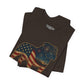 Freedom Crew English Bull Dog T-Shirt – Patriotic Bulldog Flag Tee