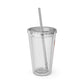 Gizoom Sunsplash Tumbler with Straw, 16oz