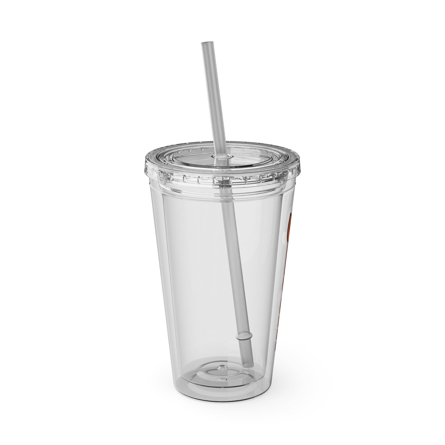 Gizoom Sunsplash Tumbler with Straw, 16oz