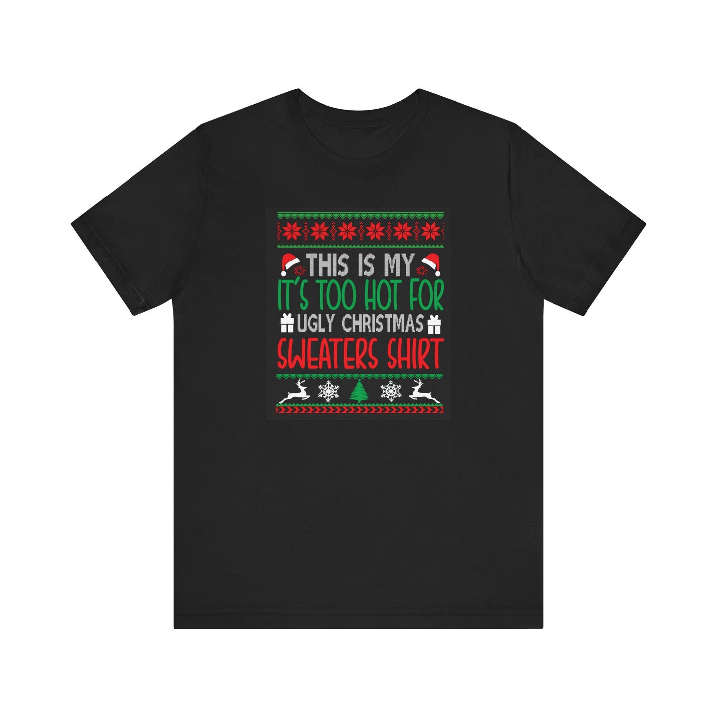 Riff Raff Wear Ugly Christmas Shirt Unisex Jersey Short Sleeve Tee