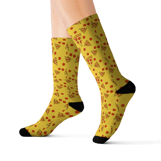 Riff Raff Wear Pizza Sublimation Socks