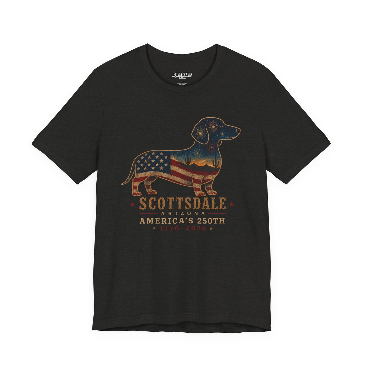 Copy of Freedom Crew Dachshund T-Shirt – Patriotic Dachshund Flag Tee