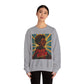 Red Reign Unisex Crewneck Sweatshirt - Stylish & Bold Graphic Design - Riff Raff Wear
