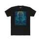 Meditative Unisex Cotton Crew Tee  Zen Art Design - Riff Raff Wear