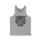 Funny Unisex Jersey Tank - "This Orgy Sure is Off to a Slow Start" - Riff Raff Wear