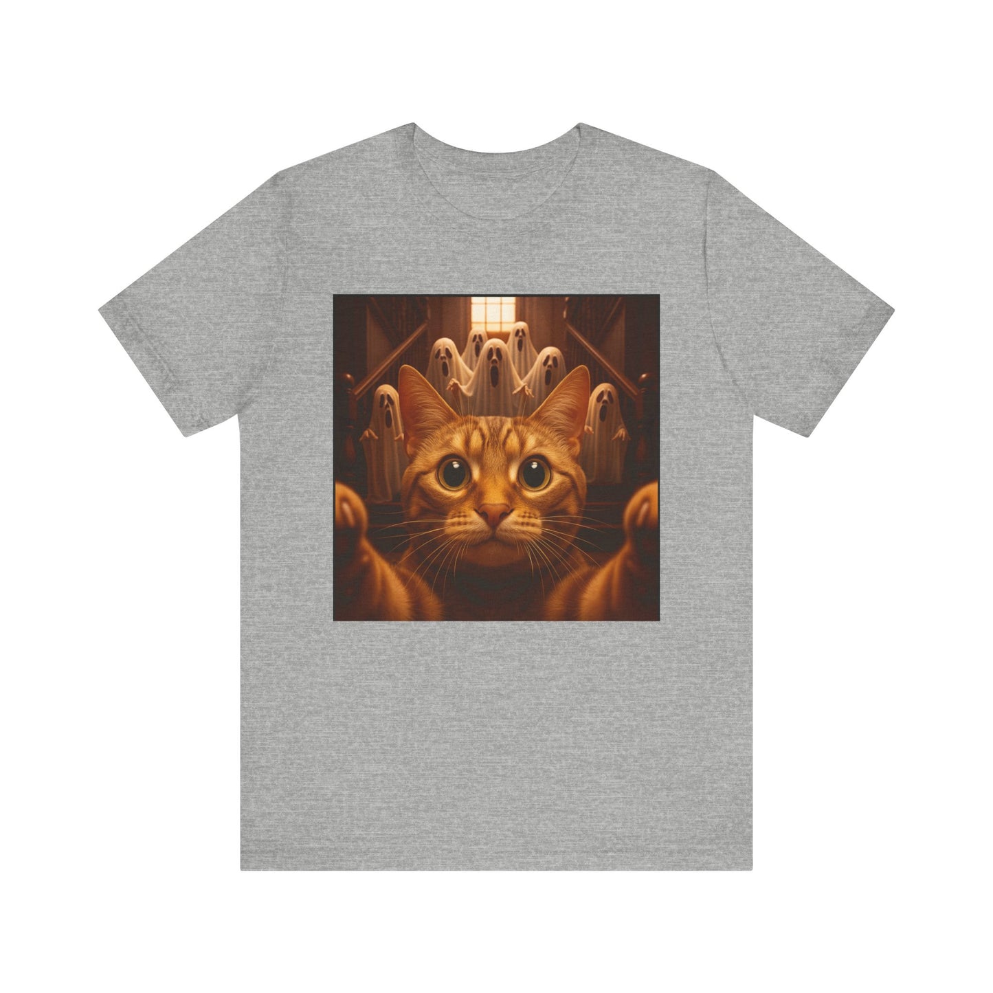Cat Ghosts Tee Halloween Ready! - Riff Raff Wear