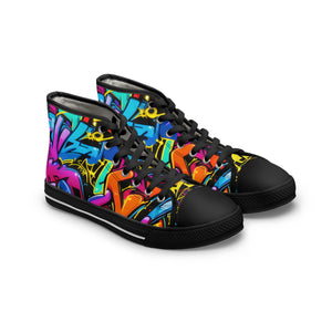 Riff Raff Wear Graffiti Women's High Top Sneakers