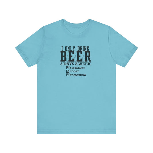 Dad Funny Beer Unisex Jersey Short Sleeve Tee