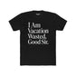 Vacation Wasted Shirt, Travel T-Shirt, Relaxed Fit Tee, Gifts for Travelers - Riff Raff Wear