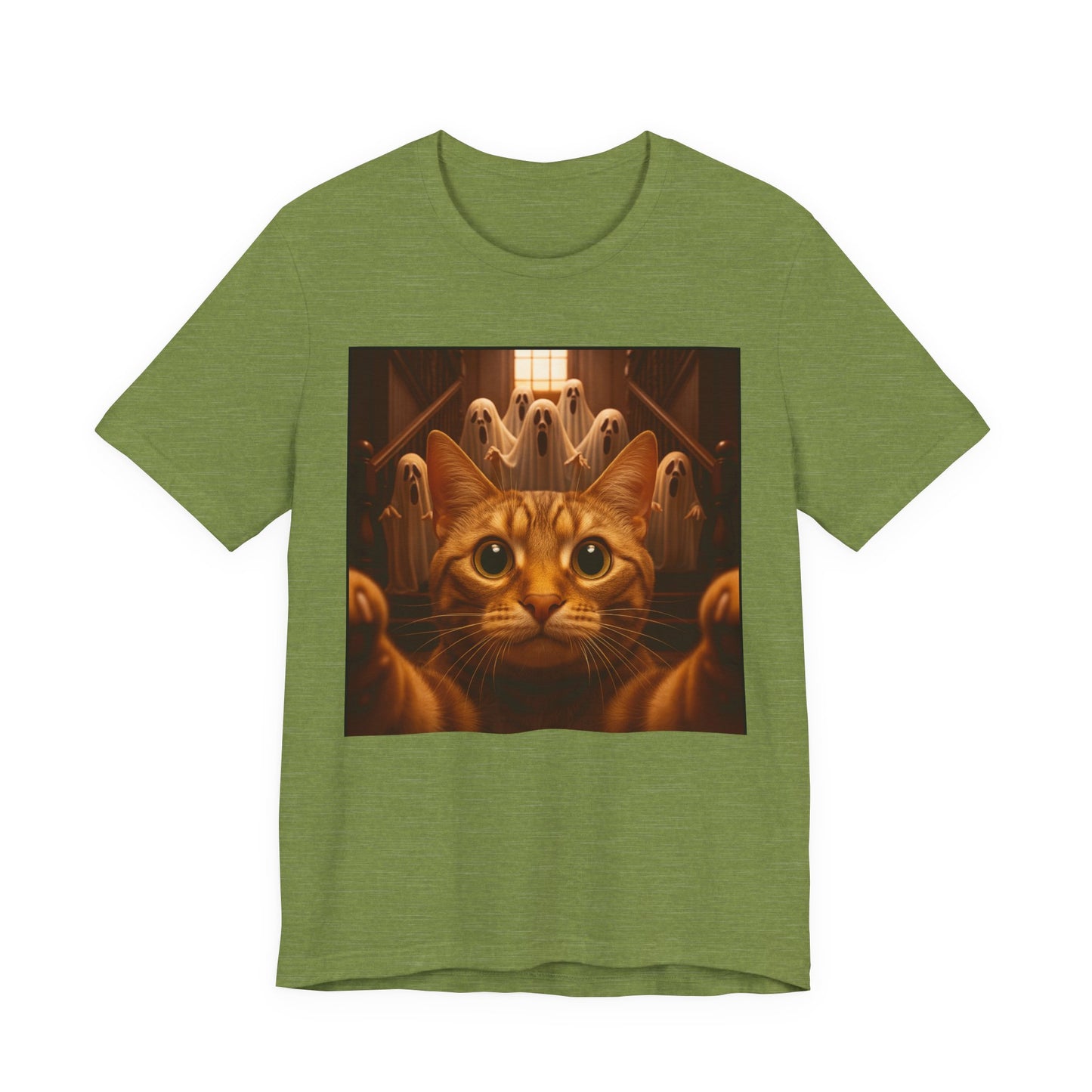 Cat Ghosts Tee Halloween Ready! - Riff Raff Wear