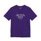 Fate leads the willing and drags along the reluctant - Unisex Jersey Short Sleeve Tee  Mind Forge -Raff Raff Wear