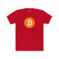 Bitcoin Men's Cotton Crew Tee - Riff Raff Wear