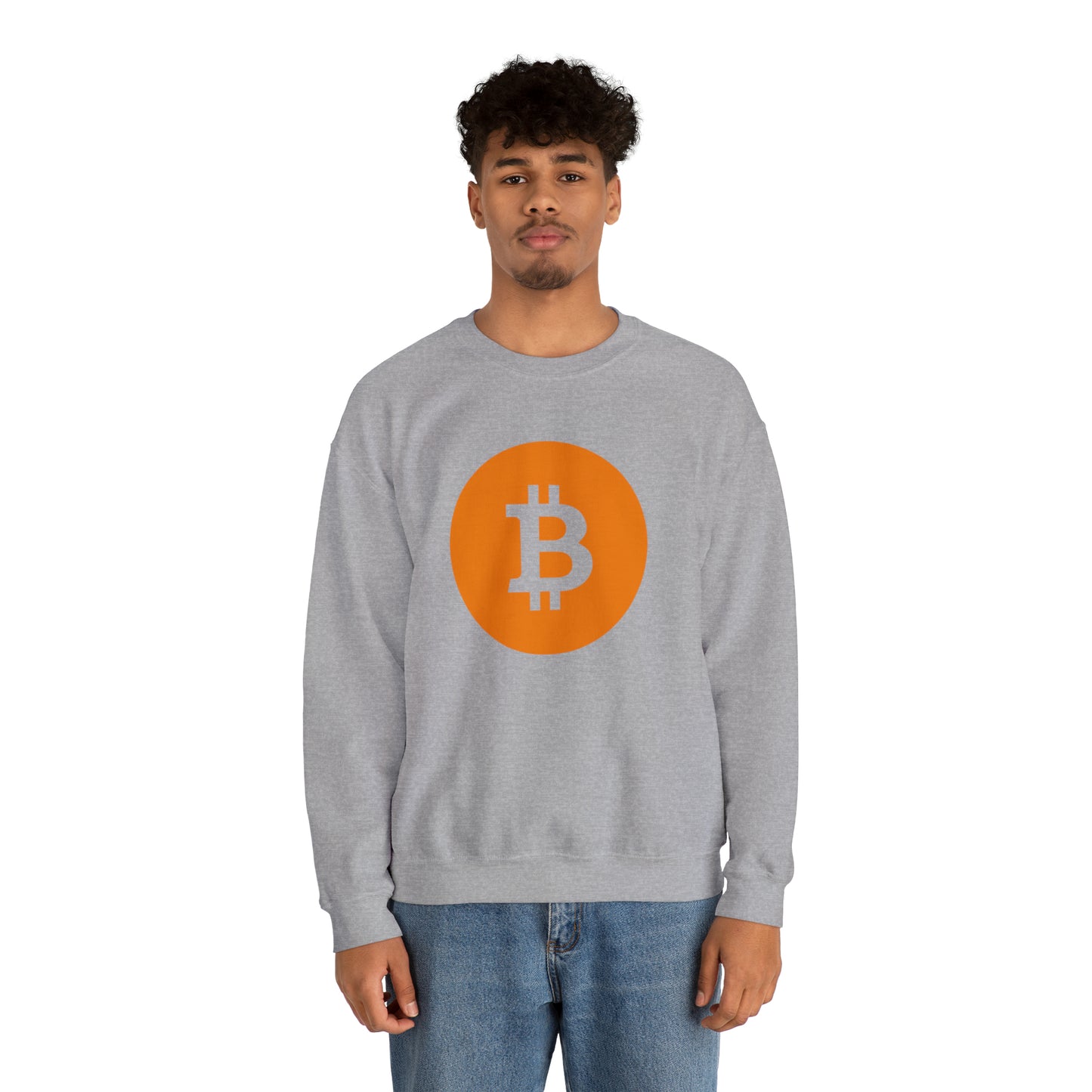 Riff Raff Wear Bitcoin Unisex Heavy Blend™ Crewneck Sweatshirt