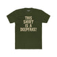 Funny Unisex Cotton Crew Tee - 'This Shirt is a Deepfake!' - Riff Raff Wear
