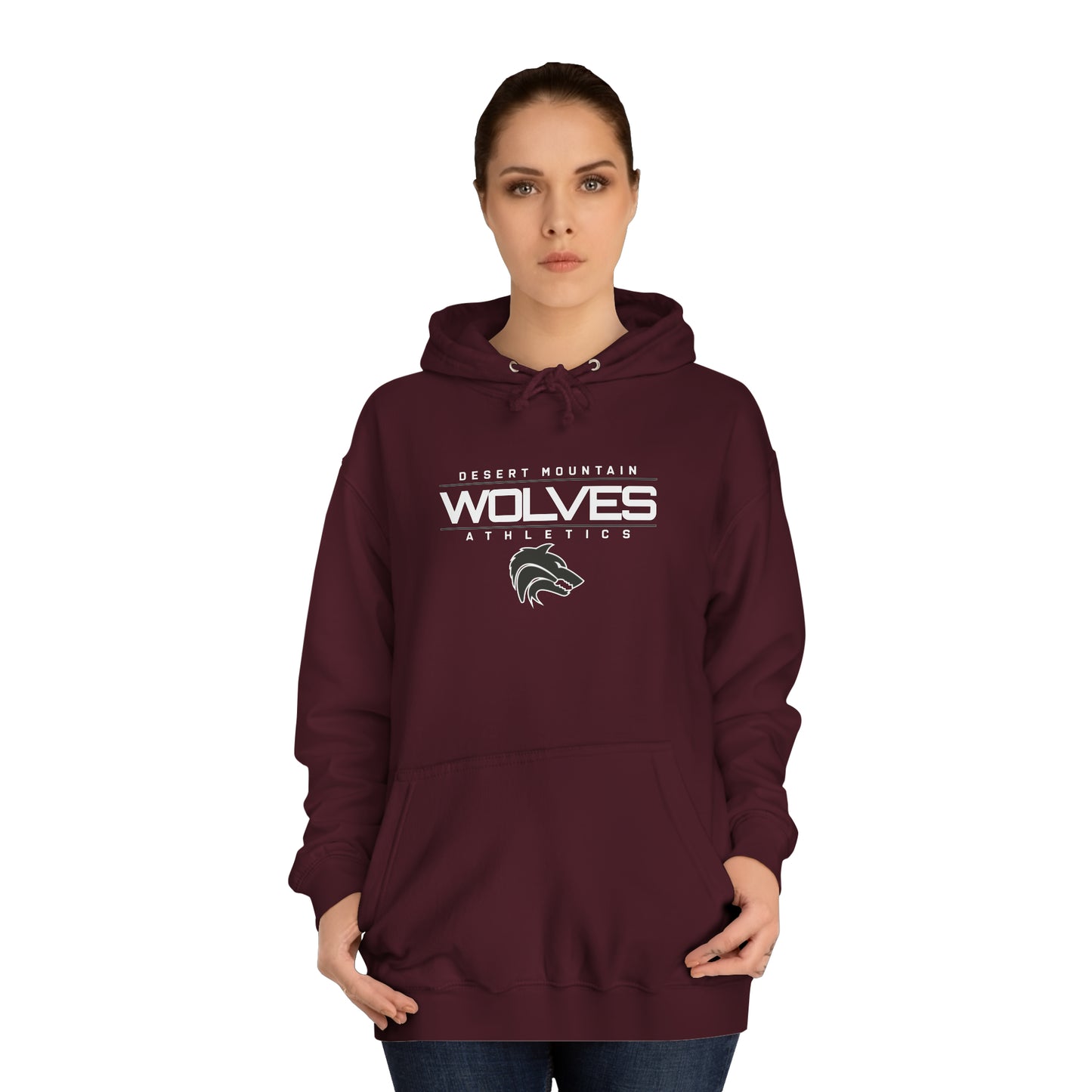 Desert Mountain Unisex College Hoodie