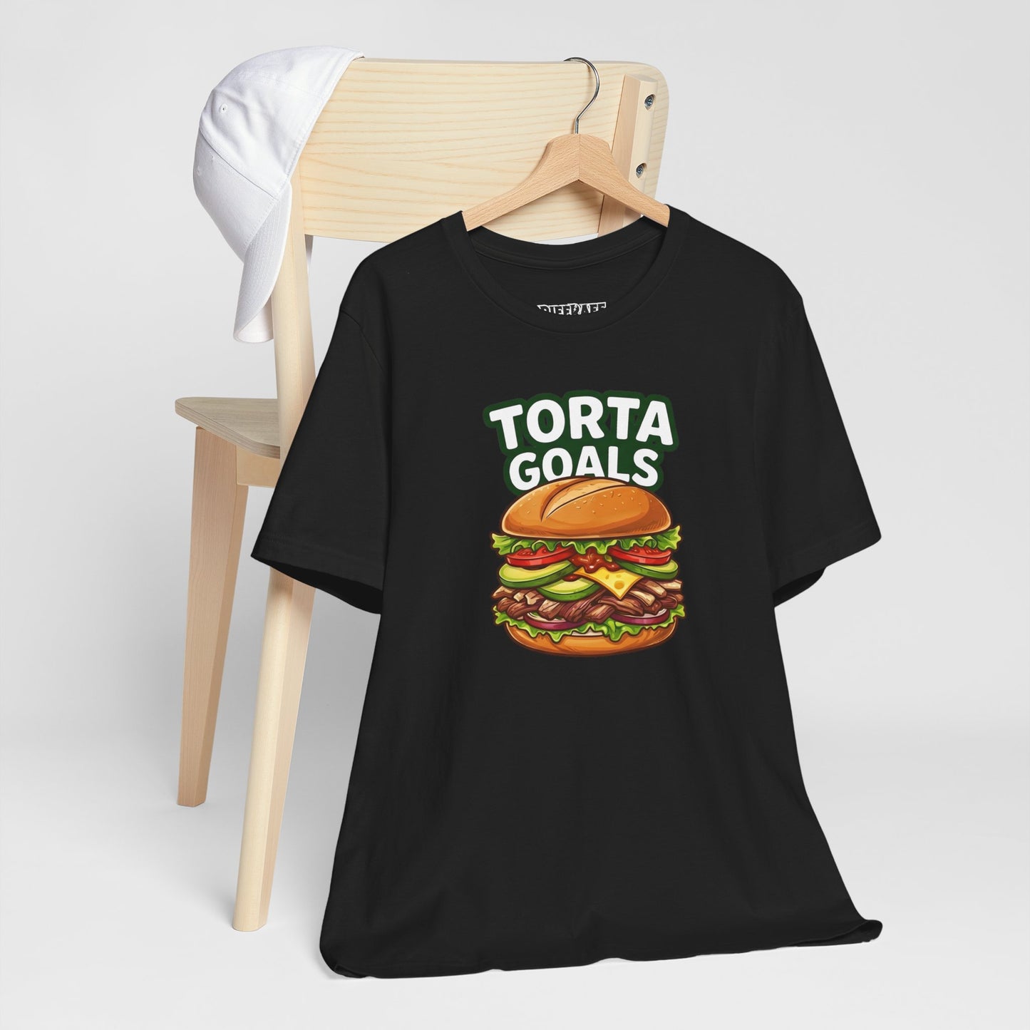 T-Shirt - "Torta Goals" Burger Graphic Tee - Riff Raff Wear