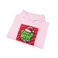 Festive Grinch Mode Hoodie - Cozy Holiday Apparel, Christmas Gift, Unisex Sweatshirt, Fun Winter Wear, Gift for Grinch Lovers - Riff Raff Wear