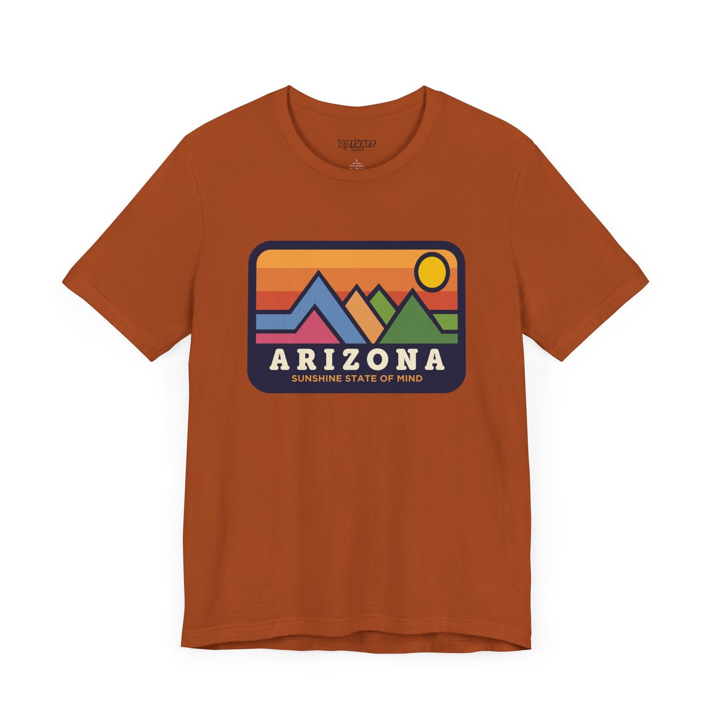 Riff Raff Wear Arizona State Of Mind 2 Unisex Jersey Short Sleeve Tee