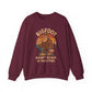 Bigfoot Doesn't Believe Crewneck Sweatshirt - Unisex Fashion for Nature Lovers - Riff Raff Wear