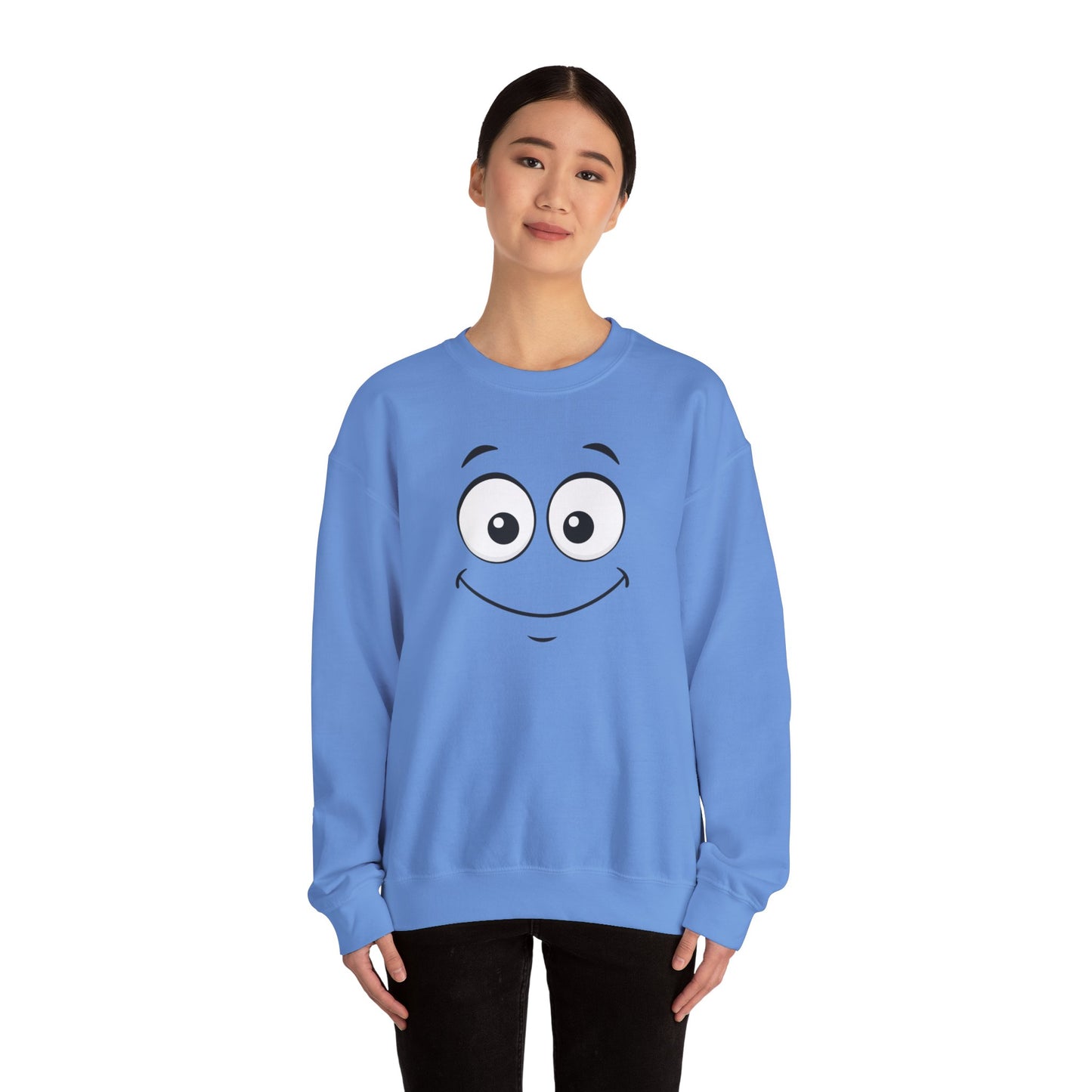 Riff Raff Wear Face 2 Unisex Heavy Blend™ Crewneck Sweatshirt