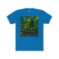 Groovy DJ Bacteria Unisex Cotton Crew Tee - Fun Graphic T-Shirt for Music Lovers - Riff Raff Wear