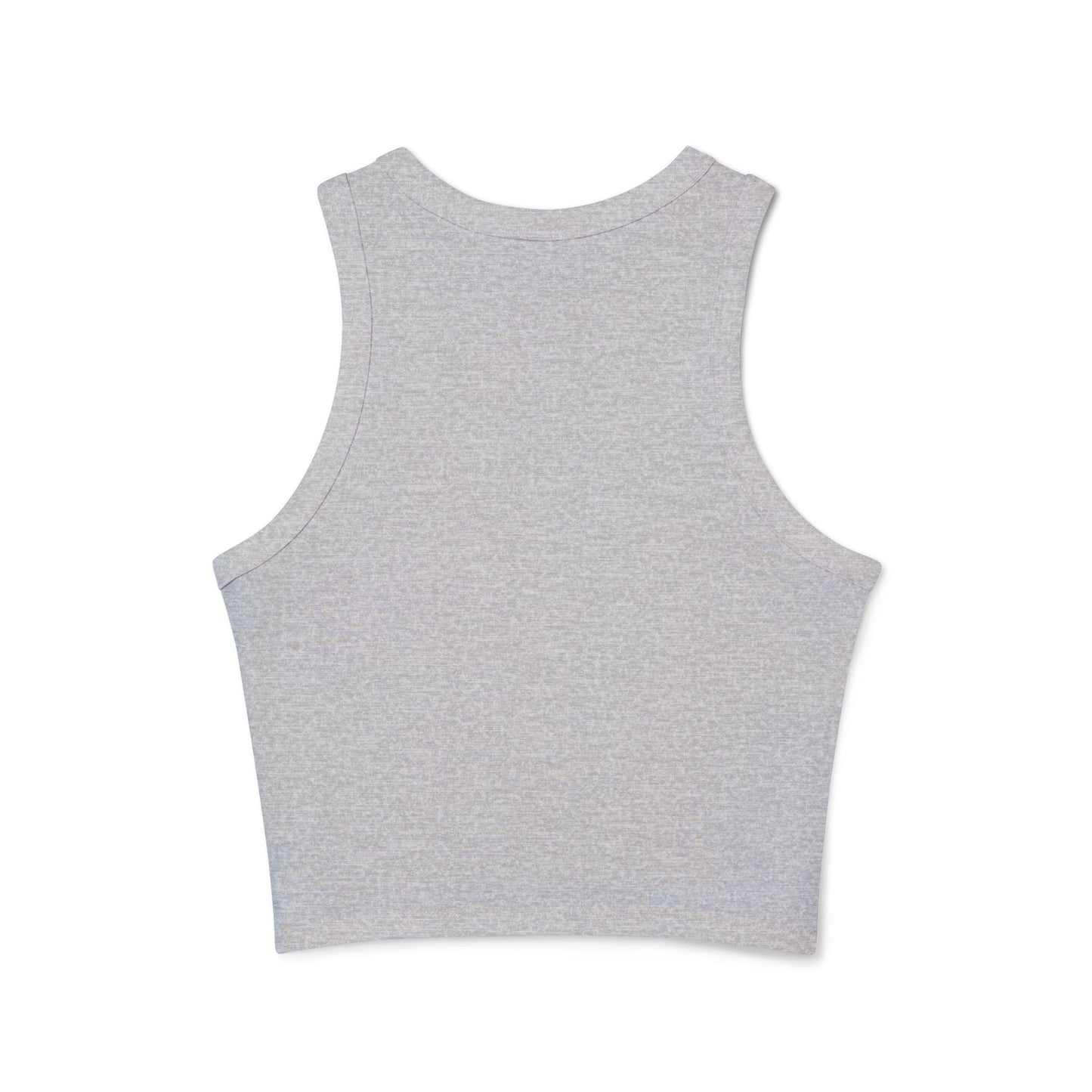 Colorful Bulldog Print Micro Rib Racer Tank Top - Riff Raff Wear