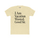 Vacation Wasted Shirt, Travel T-Shirt, Relaxed Fit Tee, Gifts for Travelers - Riff Raff Wear