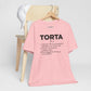 Tee - "TORTA" Definition Shirt (Mexican Sandwich Lover Tee) - Riff Raff Wear