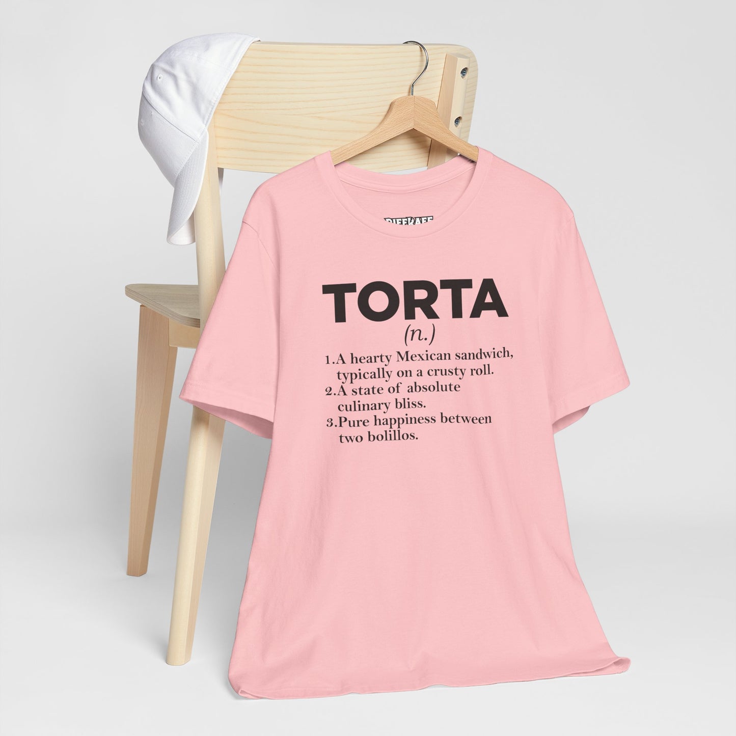 Tee - "TORTA" Definition Shirt (Mexican Sandwich Lover Tee) - Riff Raff Wear